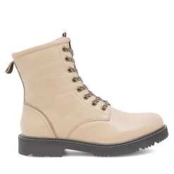 Trapery Lasocki. Brązowe trapery damskie Lasocki, bez obcasa. Za 229.99 zł.