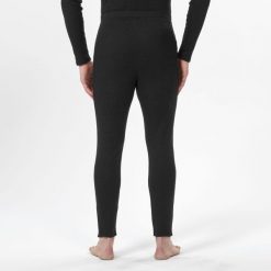 Legginsy termoaktywne narciarskie męskie Wedze BL 100. Czarne bielizna termoaktywna męska WED'ZE, m, bez wzorów, z dzianiny. Za 29.99 zł.