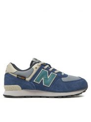 New Balance Sneakersy GC574SOA Granatowy. Niebieskie buty sportowe chłopięce New Balance, ze skóry, bez zapięcia. Za 199.99 zł.