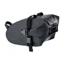 Torba na siodło Topeak Wedge DryBag Straps v3. Czarne torebki klasyczne damskie Topeak, bez wzorów, bez dodatków. Za 169.95 zł.