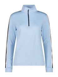 CMP Koszulka funkcyjna w kolorze błękitnym rozmiar: 34. Niebieskie bluzki sportowe damskie CMP, bez wzorów, bez ramiączek. Za 118.28 zł.