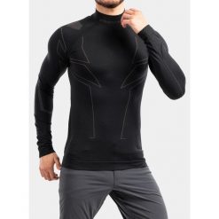 Bluza termoaktywna meska Brubeck Cooler. Czarne bluzy bez kaptura męskie Brubeck, bez wzorów, sportowe, bez kołnierzyka, bez ramiączek. Za 151.99 zł.