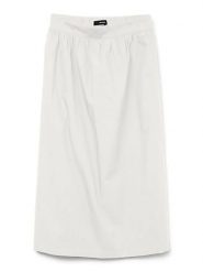 Vero Moda Spódnica w kolorze białym rozmiar: XL. Białe spódniczki damskie Vero Moda, xl, bez wzorów, z bawełny, z podwyższonym stanem, maxi. Za 70.41 zł.