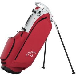 Torba stojąca Fairway C srebrna kardynał 2026. Białe torebki klasyczne damskie CALLAWAY, bez wzorów, bez dodatków. Za 1,145.97 zł.