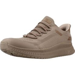 Buty SKECHERS SLIP-INS BOBS SQUAD 4 DIRE STEP Brązowy. Brązowe obuwie treningowe damskie Skechers, na fitness i siłownię. Za 321.99 zł.
