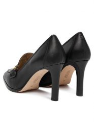 LAUREN RALPH LAUREN Szpilki 802P04169001 Czarny. Czarne szpilki Lauren Ralph Lauren, bez wzorów, ze skóry, bez obcasa. Za 709.99 zł.