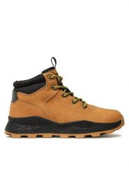 Sprandi Trapery CP40-21577Z Brązowy. Brązowe buty zimowe chłopięce Sprandi, ze skóry. Za 159.99 zł.