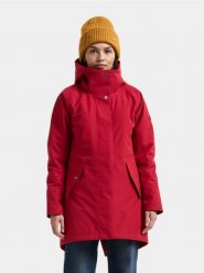 Didriksons Parka Kobiety czerwony, 36. Czerwone parki damskie Didriksons, bez wzorów. Za 1,249.95 zł.