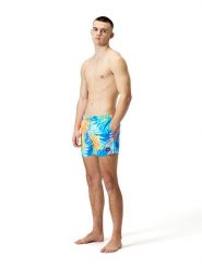 Speedo Szorty kąpielowe "Eco Print" ze wzorem rozmiar: S. Szorty sportowe męskie Speedo, s, z materiału, outdoorowe. Za 127.45 zł.