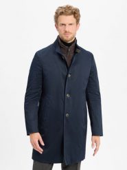 Cinque Płaszcz - Cichoice Mężczyźni Bawełna czarny, 56. Czarne płaszcze męskie Cinque, m, bez wzorów, z bawełny, eleganckie. Za 999.95 zł.