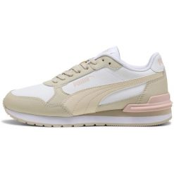 Buty sportowe Puma St Runner V4 L Jr. Brązowe buty sportowe na co dzień męskie Puma, ze skóry ekologicznej, bez zapięcia, na fitness i siłownię. Za 290.00 zł.