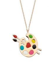 Heliophilia Srebrny naszyjnik z zawieszką - dł. 42 cm rozmiar: onesize. Szare naszyjniki damskie Heliophilia, srebrne. Za 100.45 zł.