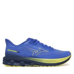Buty do biegania Mizuno. Niebieskie obuwie do biegania damskie Mizuno, mizuno wave. Za 599.99 zł.