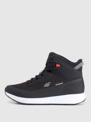 4F Buty zimowe śniegowce DCX z ociepliną Primaloft męskie - czarne 45. Czarne buty zimowe męskie 4f, na zimę, z nylonu, przed kolano, bez zapięcia. Za 299.99 zł.
