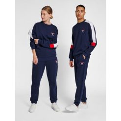 Spodnie do biegania Hummel IC Dayton. Niebieskie szorty męskie HUMMEL, bez wzorów, z dresówki, sportowe. Za 210.00 zł.