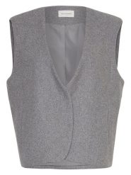 MOSS COPENHAGEN Kamizelka w kolorze szarym rozmiar: XL. Szare kamizelki damskie MOSS COPENHAGEN, xl. Za 228.92 zł.