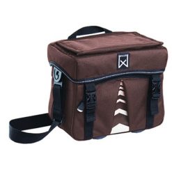 Torba na kierownicę roweru Willex 1200. Brązowe torebki klasyczne damskie willex, bez wzorów, bez dodatków. Za 247.00 zł.