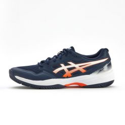 Buty do badmintona i sportów halowych męskie ASICS Gel Court Hunter 3. Buty sportowe na co dzień męskie Asics, z materiału, bez zapięcia, na fitness i siłownię. W wyprzedaży za 249.99 zł.