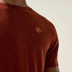T-shirt Dare 2B Persist. Brązowe t-shirty męskie Dare 2b, m, bez wzorów, z elastanu, bez kołnierzyka. Za 89.99 zł.
