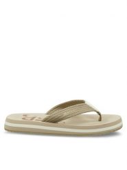 Gant Japonki 30599909 Beżowy. Brązowe klapki damskie Gant, bez wzorów, z materiału, bez obcasa. Za 259.99 zł.