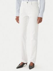 Tommy Hilfiger Jeansy WW0WW48579 Biały Slim Fit. Białe jeansy damskie Tommy Hilfiger. Za 409.99 zł.