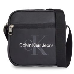 Saszetka Calvin Klein Jeans. Czarne saszetki męskie Calvin Klein Jeans, z jeansu. Za 199.99 zł.