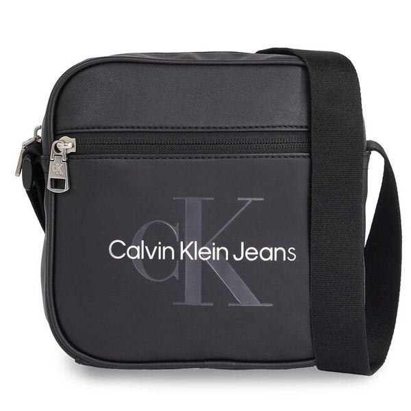 Saszetka Calvin Klein Jeans. Czarne saszetki męskie Calvin Klein Jeans, z jeansu. Za 199.99 zł.