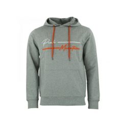 Bawełniana bluza Peak Mountain French Terry. Szare bluzy z kapturem męskie Peak Mountain, xl, z bawełny. Za 179.00 zł.
