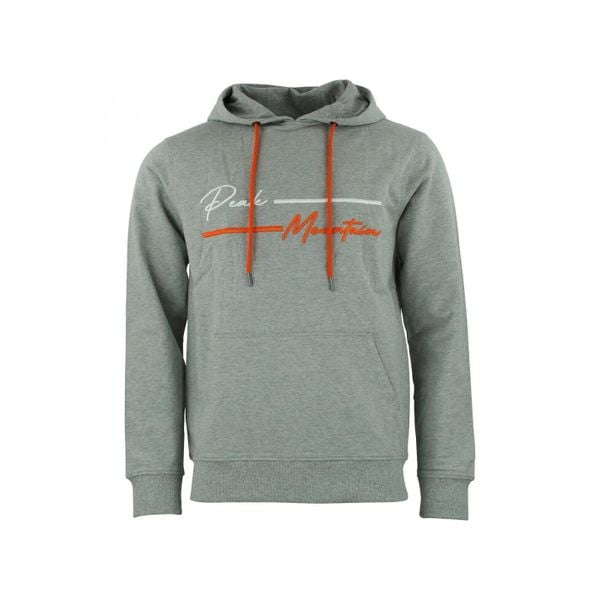 Bawełniana bluza Peak Mountain French Terry. Szare bluzy z kapturem męskie Peak Mountain, xl, z bawełny. Za 179.00 zł.