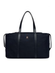 Tommy Hilfiger Torebka AW0AW18994 Granatowy. Niebieskie torebki klasyczne damskie Tommy Hilfiger, bez wzorów, z materiału, bez dodatków. Za 449.99 zł.