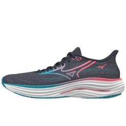 Buty Do Biegania Mizuno Shoe Wave Rider 29 Dorośli. Niebieskie obuwie do biegania damskie Mizuno. W wyprzedaży za 549.30 zł.