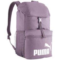 Plecak Puma Phase Hooded. Fioletowe plecaki damskie Puma, bez wzorów, z materiału, sportowe. Za 113.99 zł.