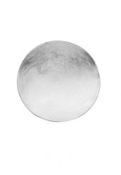 Nenalina Damski okrągły wisior matowy ze srebra próby 925 Sterling Silver Naszyjniki 1 ct. Szare naszyjniki damskie Nenalina, srebrne. Za 333.99 zł.