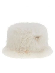 Guess Kapelusz J5BZ18 WHH10 Écru. Czapki dziecięce Guess, z aplikacjami, z materiału. Za 159.99 zł.