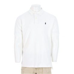 Second life - Polo Ralph Lauren koszulka męska z krótkim rękawem - Jak nowy. Białe koszulki polo męskie Ralph Lauren, l, bez wzorów, bez ramiączek. Za 127.76 zł.