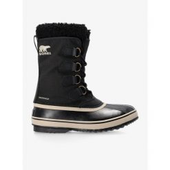 Śniegowce męskie Sorel 1964 Pac Nylon WP. Czarne buty zimowe męskie Sorel, z nylonu, bez zapięcia. Za 425.99 zł.
