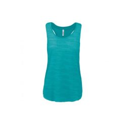Damski sportowy tank top Proact. Niebieskie topy sportowe damskie PROACTION, l, bez wzorów, z dżerseju, bez ramiączek. Za 118.00 zł.