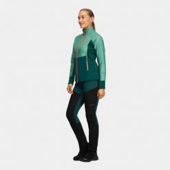 Kurtka damska hybrydowa Alpinus Tofana oliwkowa Pro. Zielone kurtki damskie Alpinus, m, bez wzorów, bez kaptura. Za 399.00 zł.