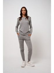 AUTHENTIC CASHMERE Kaszmirowy sweter "Etret" w kolorze szarym rozmiar: S. Szare swetry klasyczne damskie AUTHENTIC CASHMERE, s, z kaszmiru, bez kołnierzyka. Za 330.67 zł.