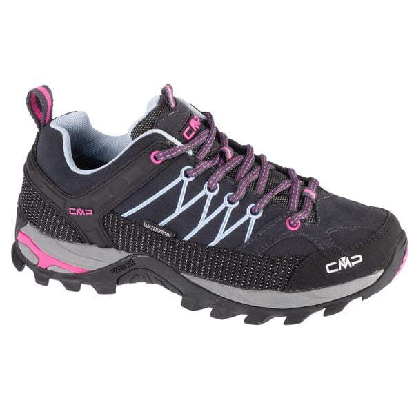 Buty trekkingowe damskie CMP Rigel Low. Czarne obuwie trekkingowe damskie CMP. Za 349.99 zł.