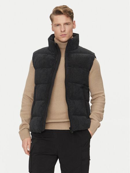 Save The Duck Bezrękawnik D81438M VELY19 Czarny Regular Fit. Czarne kamizelki męskie SAVE THE DUCK, l, z syntetyku. Za 539.00 zł.