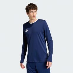 Koszulka Entrada26 Long Sleeve Jersey. Białe koszulki męskie z długim rękawem Adidas, z dzianiny. Za 71.99 zł.
