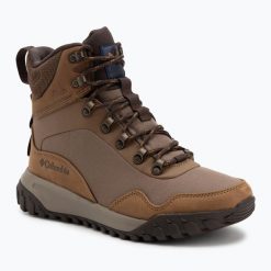 Buty trekkingowe męskie Columbia Burnsider Omni-Heat Infinity. Brązowe buty trekkingowe męskie Columbia, na zimę, bez zapięcia, omni-heat (columbia). Za 469.99 zł.