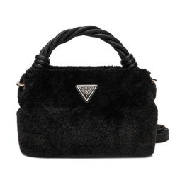 Torebka Guess. Czarne torebki klasyczne damskie Guess, z aplikacjami, bez dodatków. Za 509.99 zł.