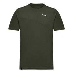 T-shirt Salewa Puez Sporty Dry. Czarne t-shirty męskie Salewa, na lato, s, bez wzorów, bez kołnierzyka. Za 214.00 zł.
