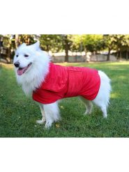 Paws&Whiskers Płaszcz w kolorze czerwonym dla psa rozmiar: L. Czerwone płaszcze damskie Paws&Whiskers, l, bez wzorów. Za 165.99 zł.