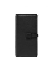 Furla Portfel Flow Continental Bifold WP00402-BX2045-O6000-1020 Czarny. Czarne portfele damskie Furla, bez wzorów, ze skóry. Za 899.99 zł.