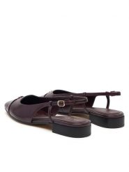 Aldo Baleriny Maree 14405276 Bordowy. Czerwone baleriny damskie Aldo, bez wzorów, ze skóry, bez obcasa. Za 369.99 zł.