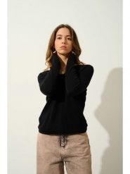 AUTHENTIC CASHMERE Kaszmirowy sweter "Galise" w kolorze czarnym rozmiar: M. Czarne swetry klasyczne damskie AUTHENTIC CASHMERE, m, z kaszmiru, bez kołnierzyka. Za 326.99 zł.
