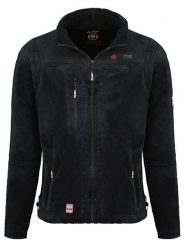 Canadian Peak Kurtka polarowa "Uploadeak" w kolorze czarnym rozmiar: 3XL. Czarne kurtki męskie Canadian Peak, xl, bez wzorów, z materiału, bez kaptura. Za 127.05 zł.